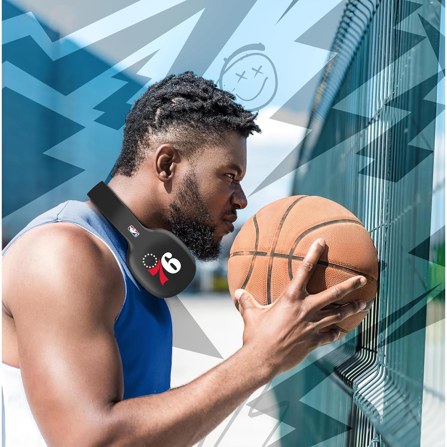Auriculares Inalámbricos SOAR NBA Philadelphia 76ers Bluetooth 5.3