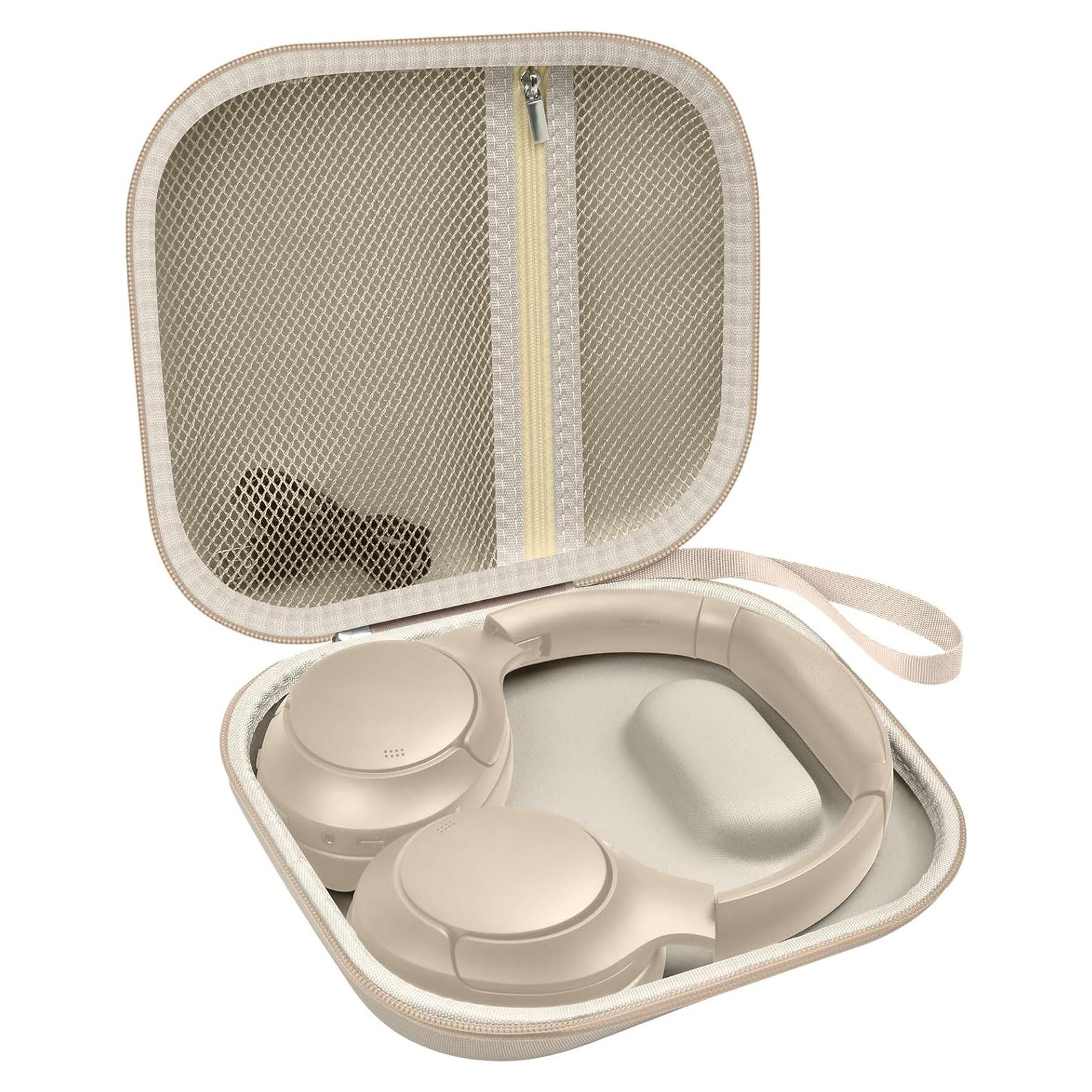 Funda para Auriculares ALKOO Beige para JBL y Sony