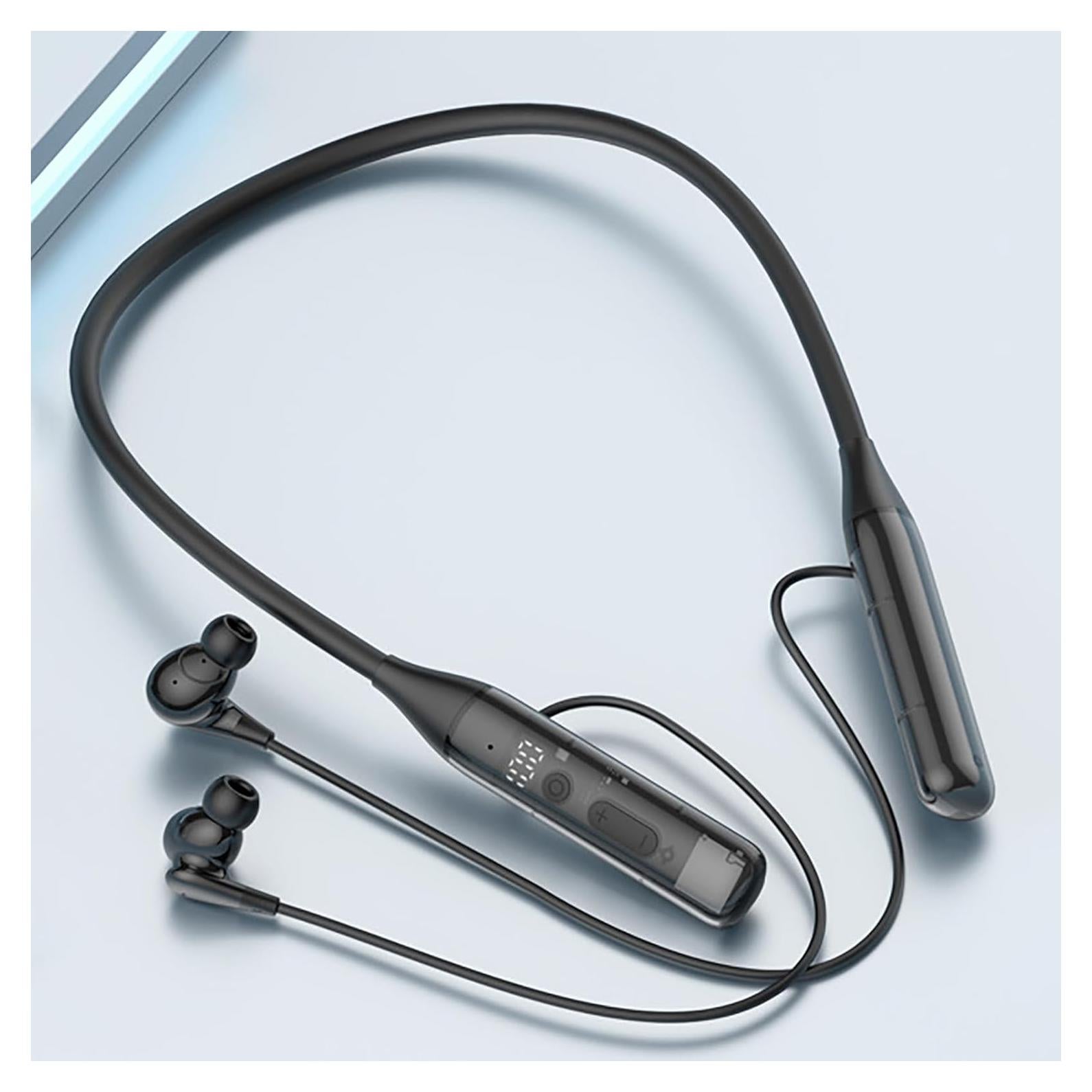 Auriculares Bluetooth MOCANIO mocaY13 Inalámbricos 100H Negro