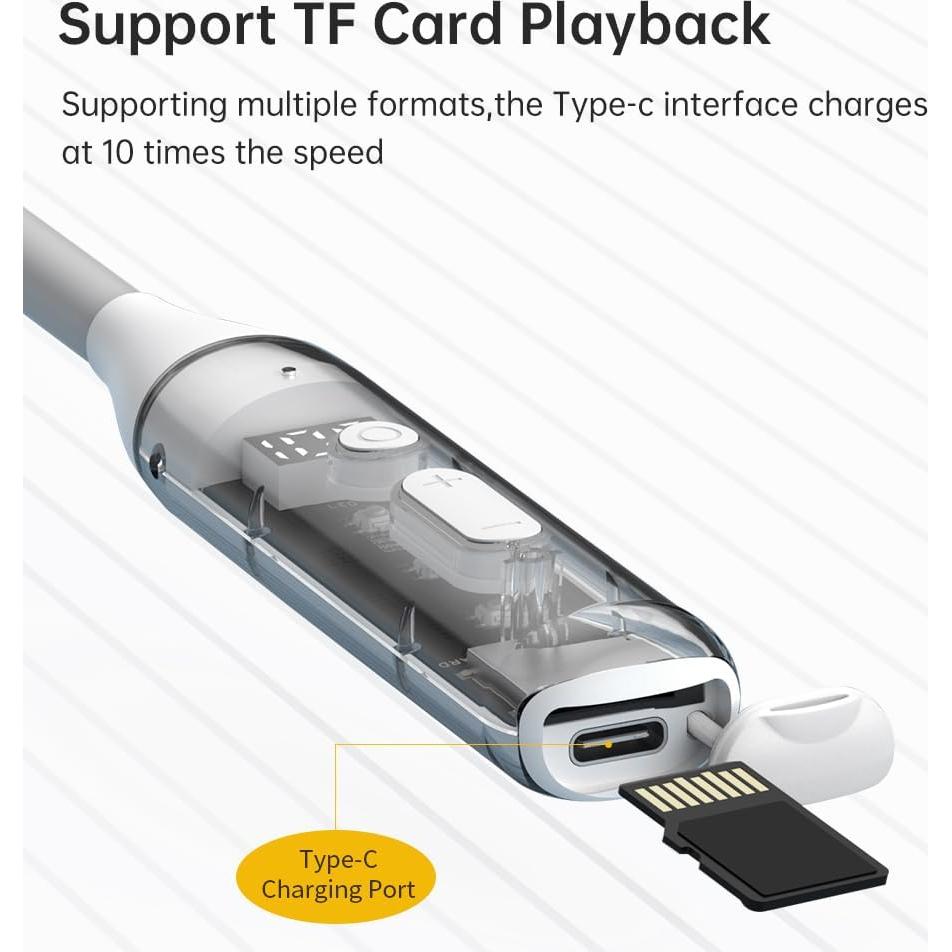 Auriculares Bluetooth MOCANIO mocaY13 Inalámbricos 100H Negro