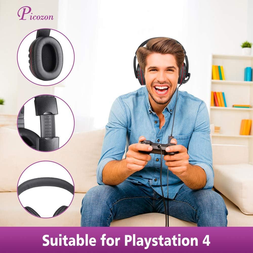 Auriculares Gaming Picozon con Micrófono 3.5mm para PS5/PS4