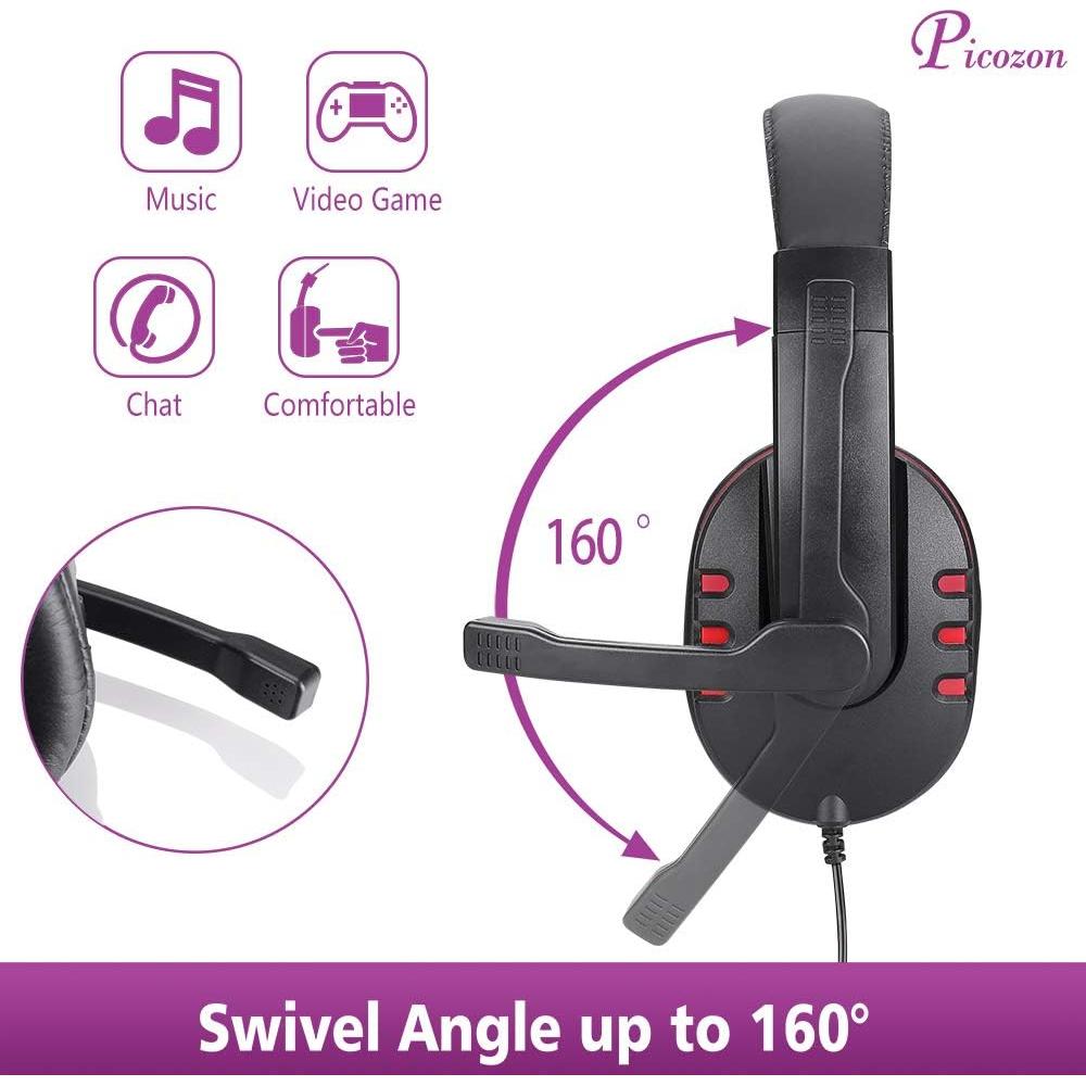 Auriculares Gaming Picozon con Micrófono 3.5mm para PS5/PS4