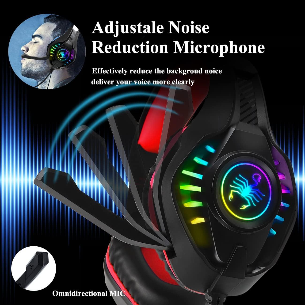 Auriculares Gaming Over-Ear Gxbluemaster SK-1 Sonido Surround