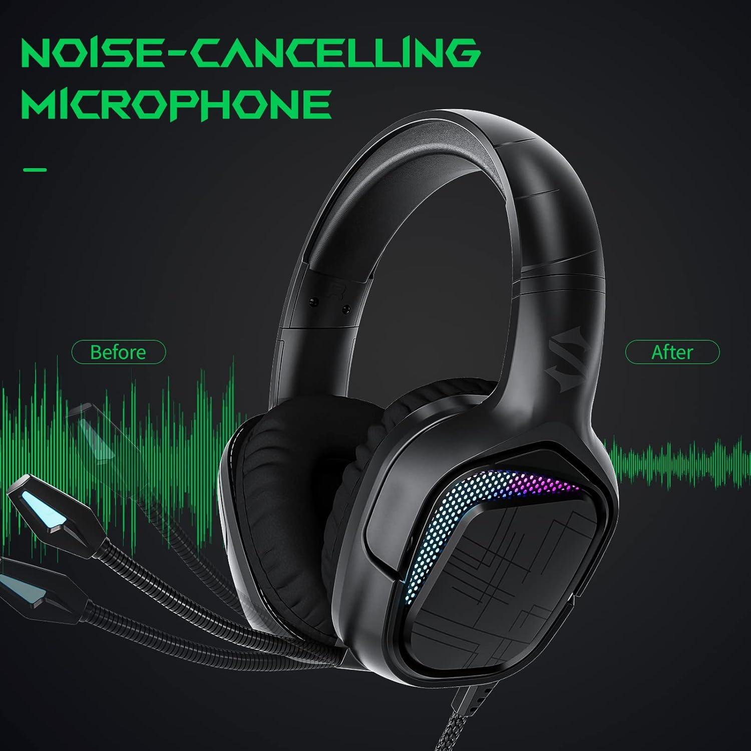 Auriculares Gaming Black Shark BS-X1 50mm con Micrófono