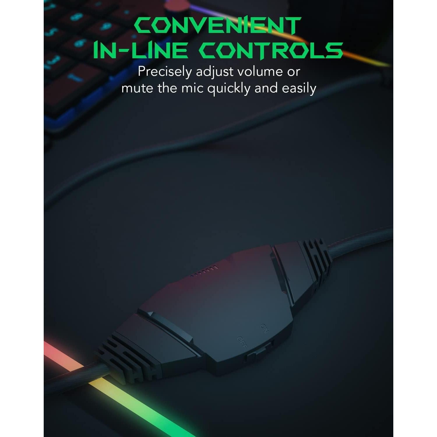 Auriculares Gaming Black Shark BS-X1 50mm con Micrófono