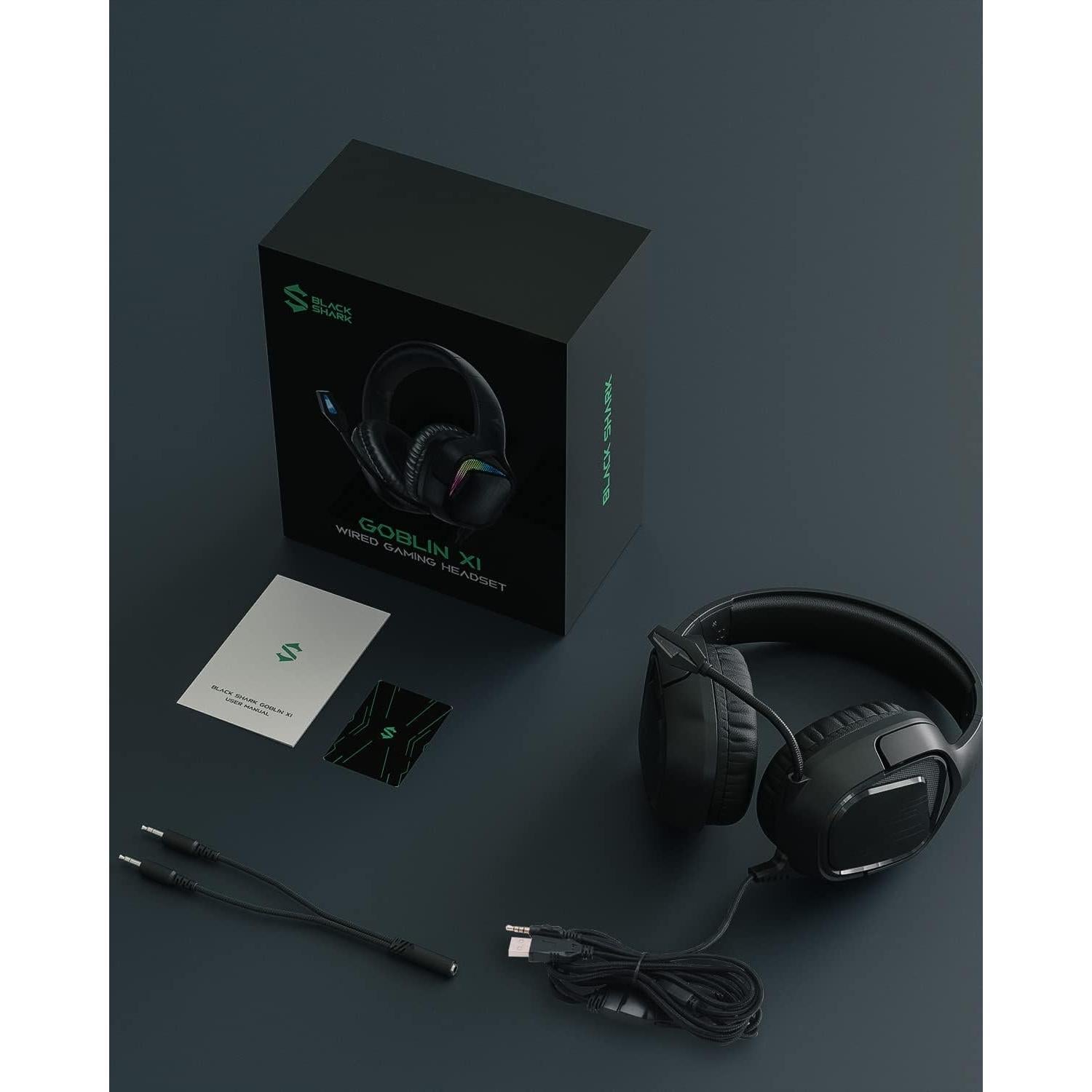 Auriculares Gaming Black Shark BS-X1 50mm con Micrófono