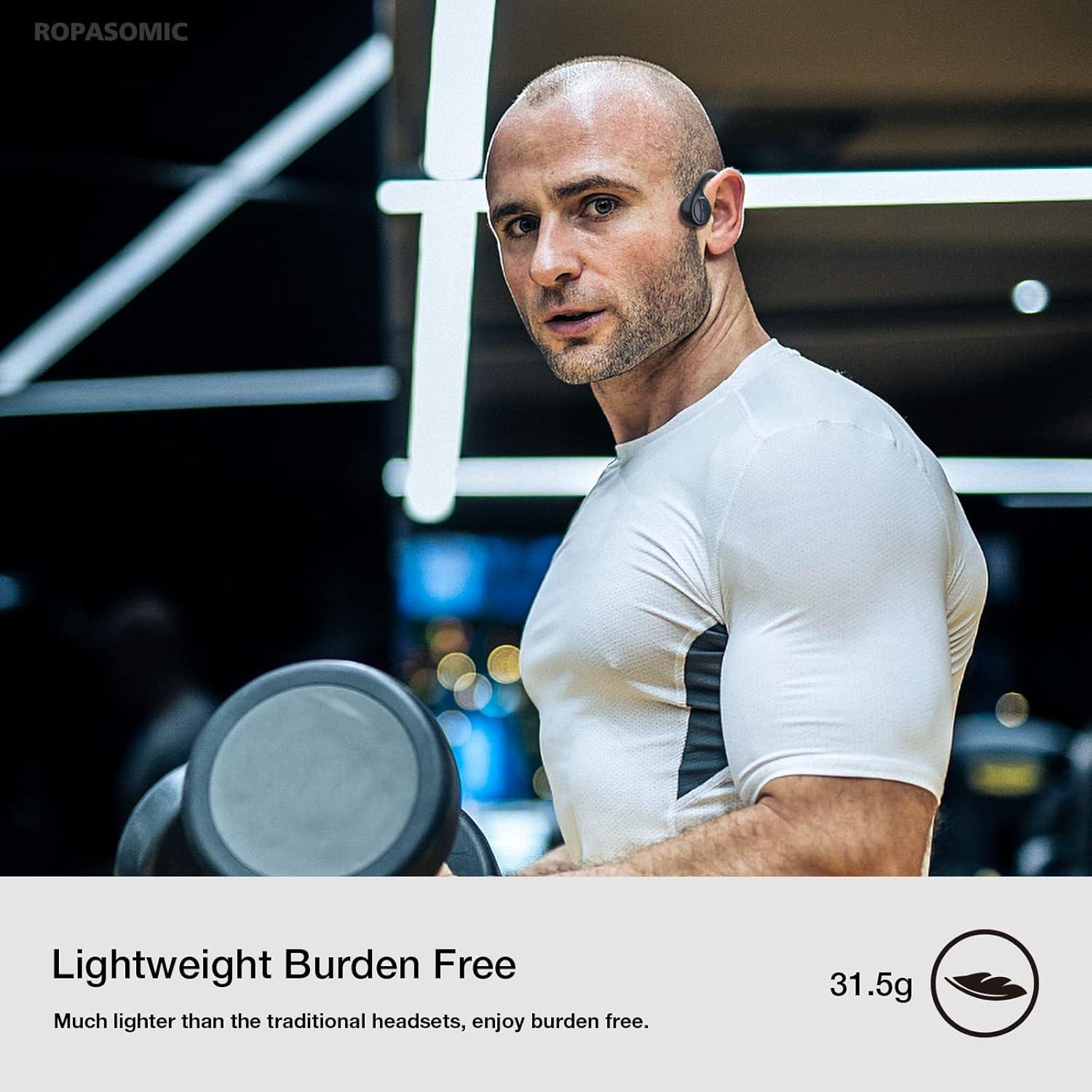 Auriculares Inalámbricos ROPASOMIC Rokbone X7 Conducción Ósea IP55