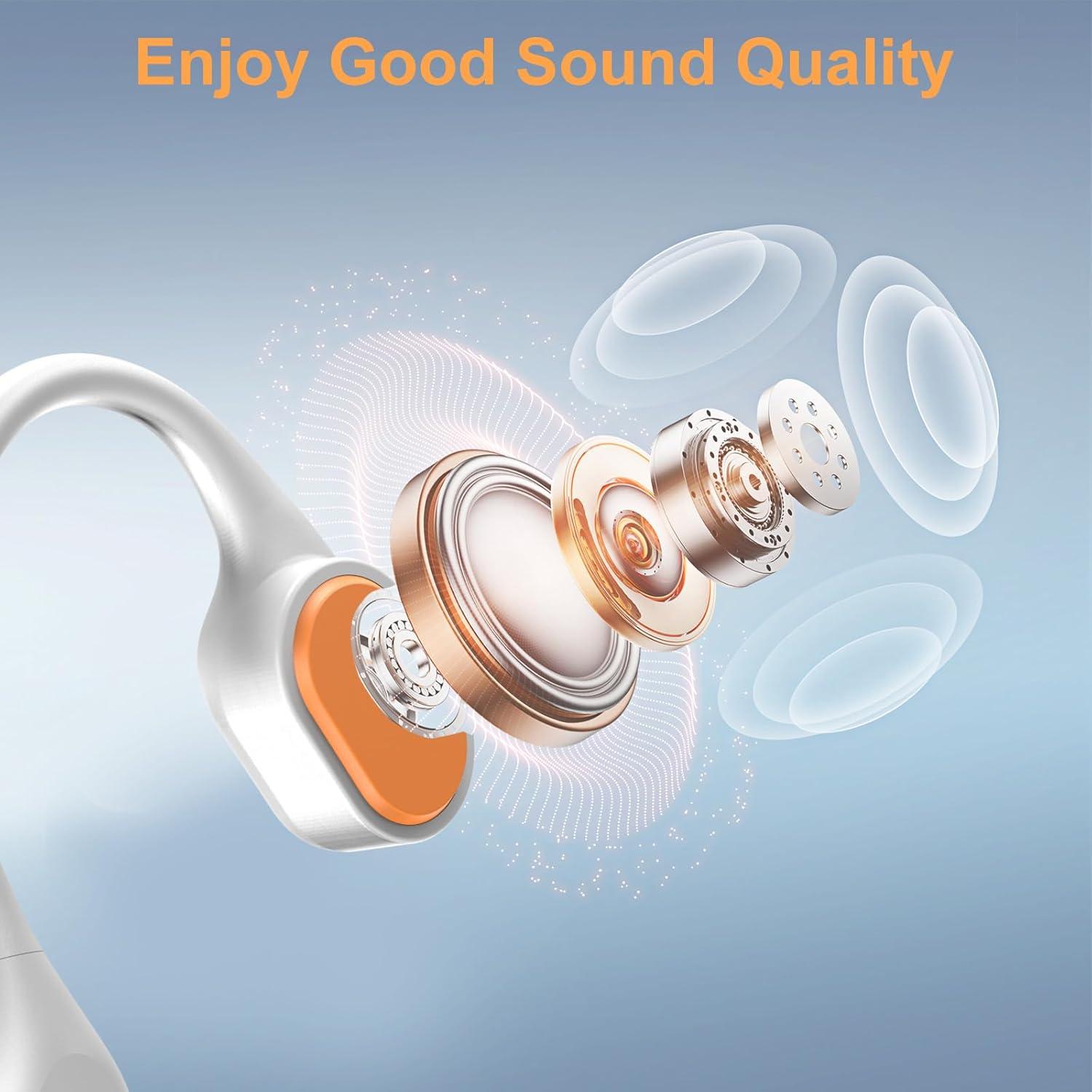 Auriculares Bluetooth RR SPORTS X26 Conducción Ósea 32GB IP68