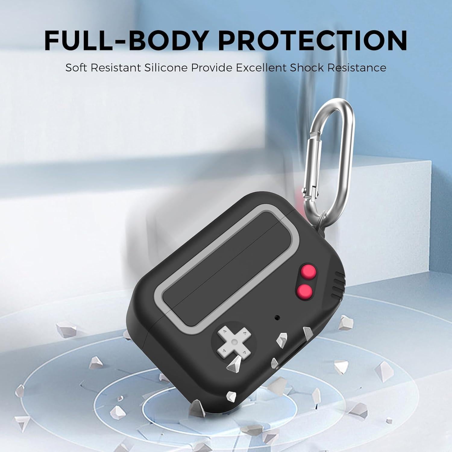 Funda Protectora TRONWIN para Beats Studio Buds 2021/2023 - Negro