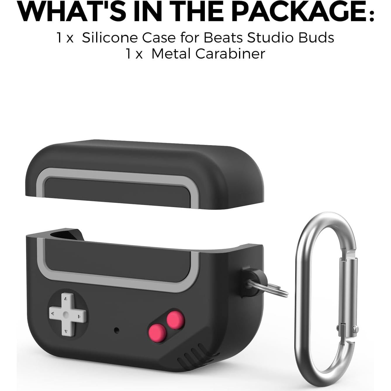 Funda Protectora TRONWIN para Beats Studio Buds 2021/2023 - Negro