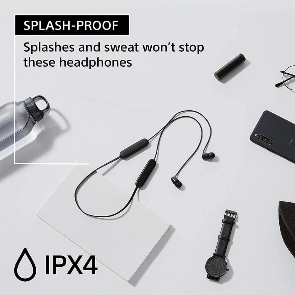 Auriculares In-Ear Bluetooth Sony WI-C100 Negro IPX4