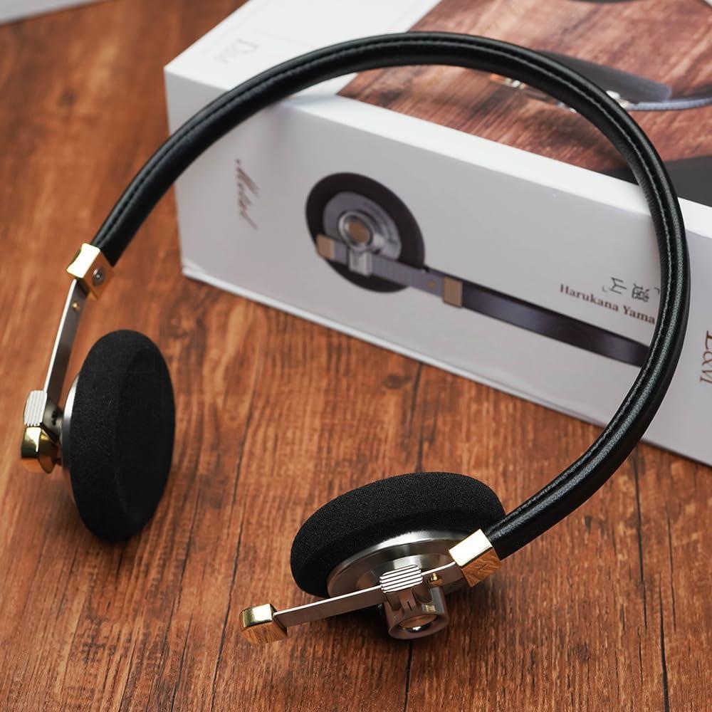 Auriculares ROSESELSA Montaña Lejana 40mm Retro Negro