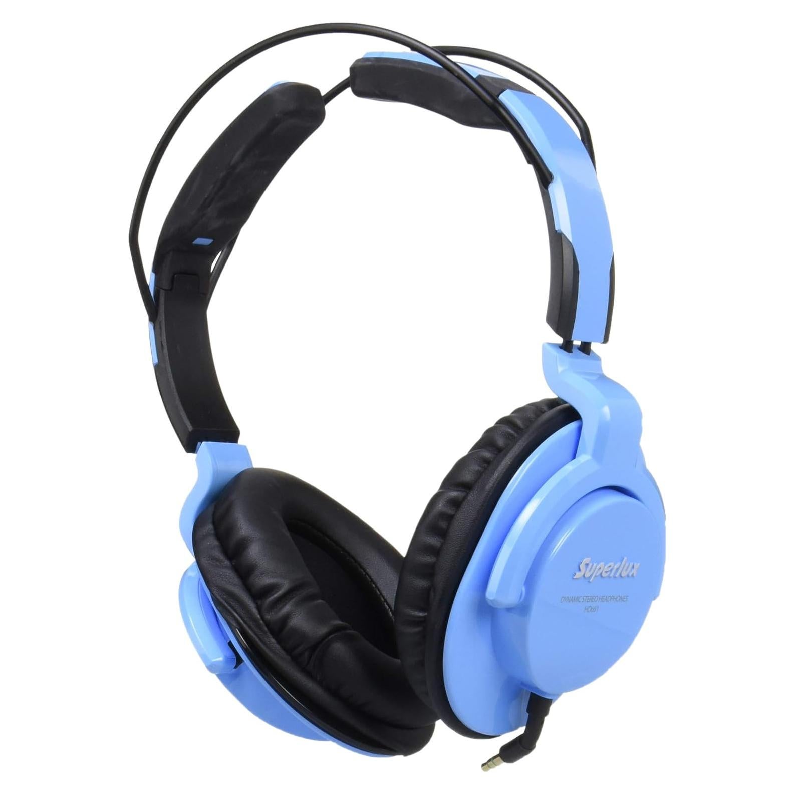 Auriculares de Estudio Superlux HD661 Cerrados Azul 40mm