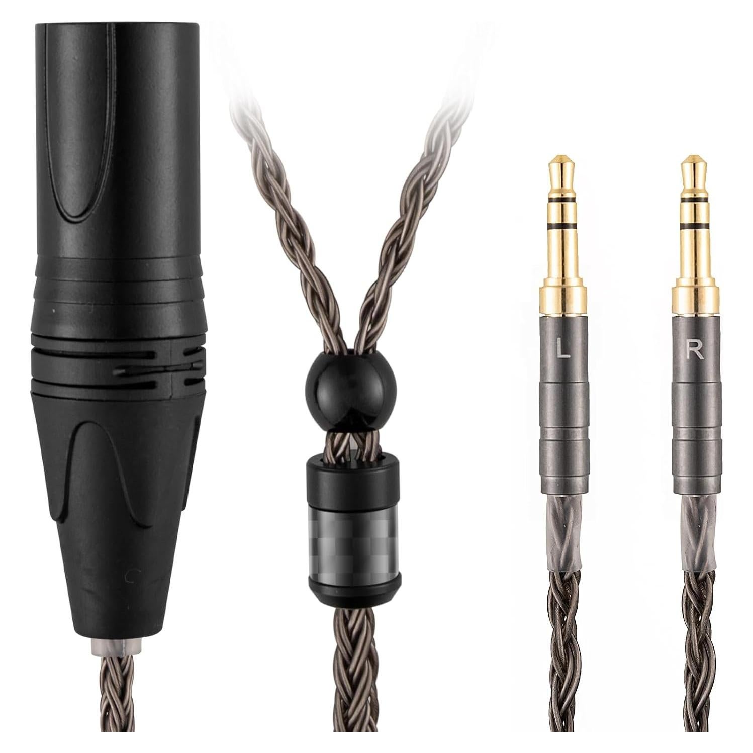 Cable de Auriculares SYRNARN 16 Núcleos 1.5m 4 Pines XLR