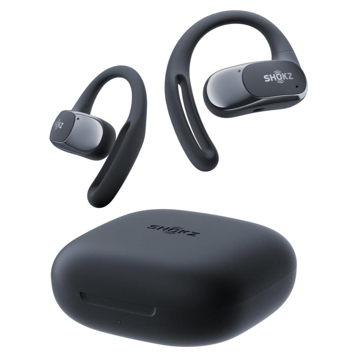 Auriculares Inalámbricos SHOKZ OpenFit Air - Negro, Resistente al Agua
