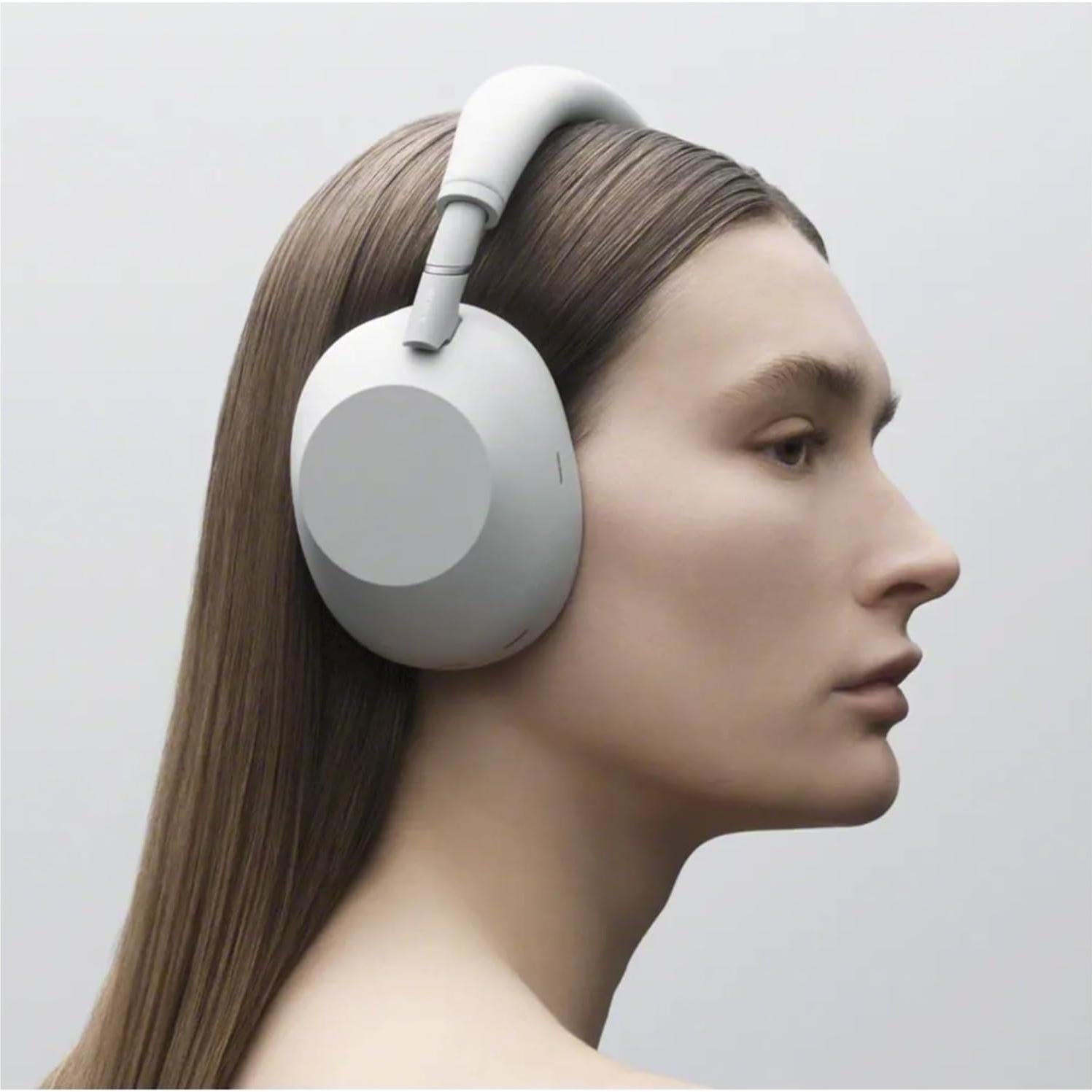 Auriculares Inalámbricos Sony WH-1000XM6 Plata + Localizador