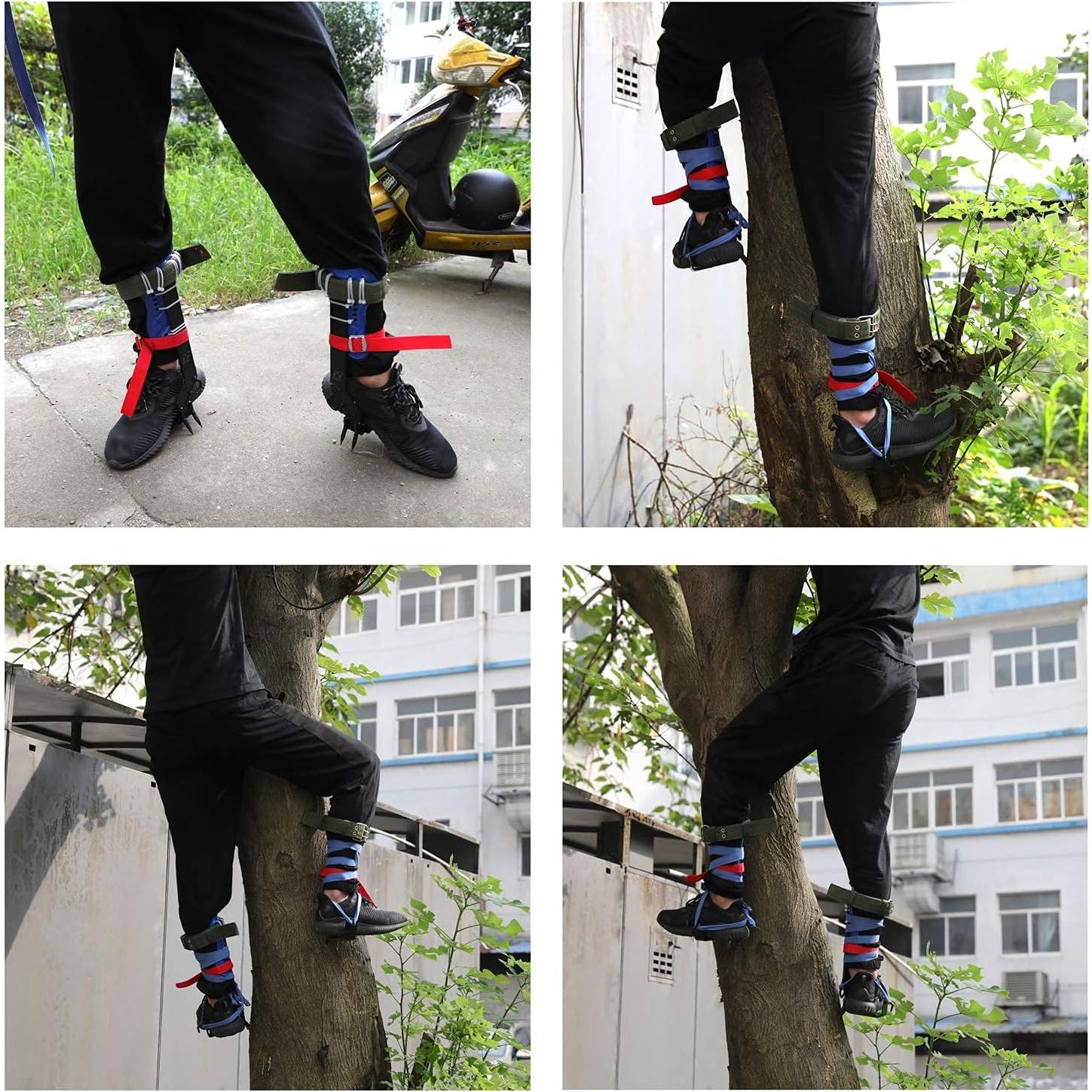 Kit de Escalada HTTMT con Garras de Acero Inoxidable