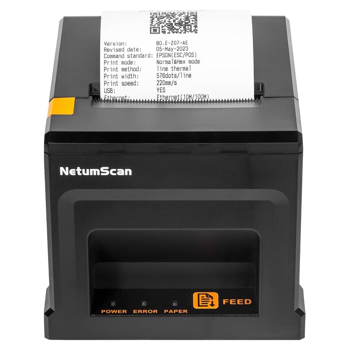 Impresora Térmica NetumScan 8360 USB 80mm con Cortador Automático