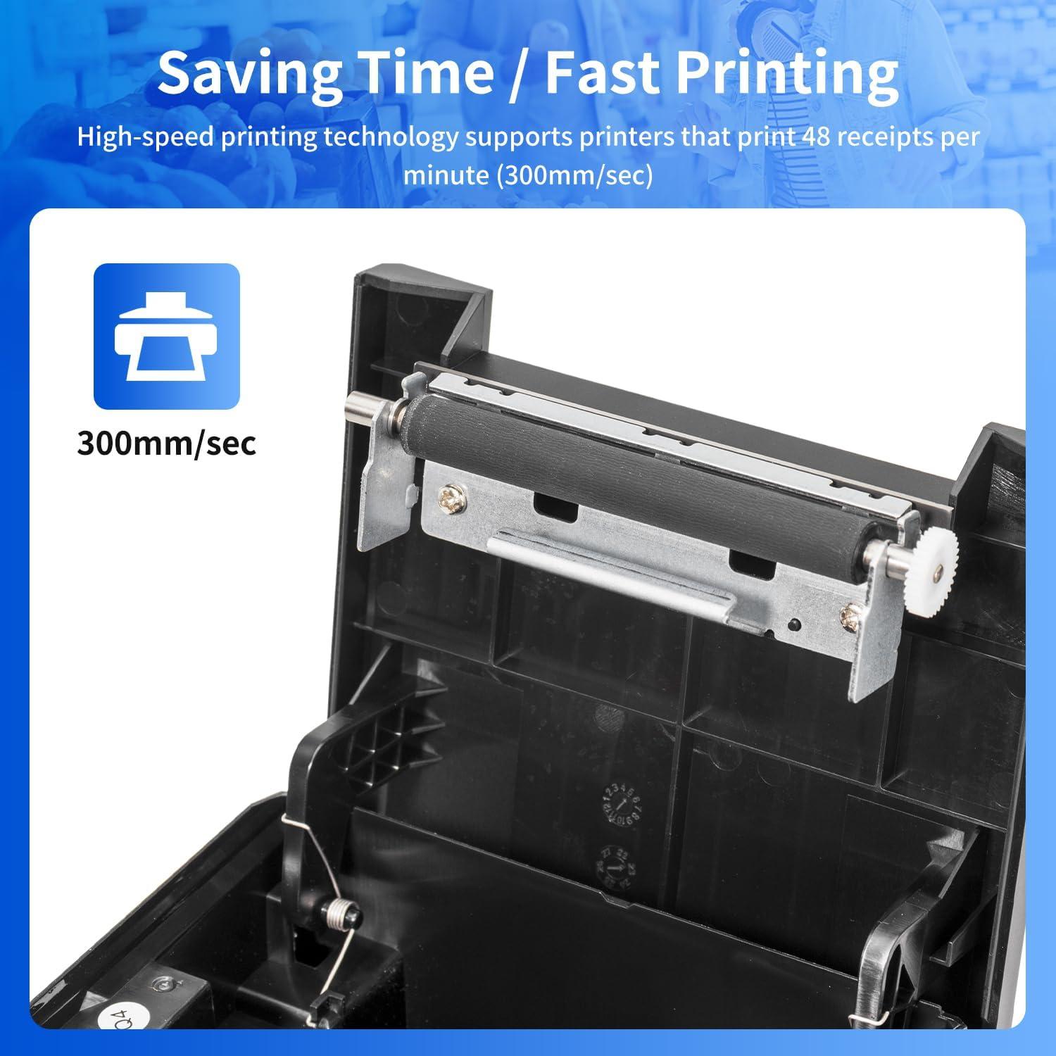 Impresora Térmica NetumScan 8360 USB 80mm con Cortador Automático