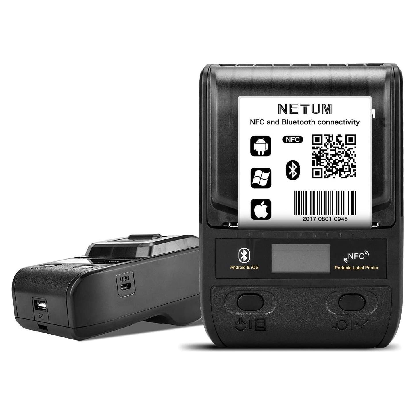 Impresora Térmica de Etiquetas NETUM NT-G5 Bluetooth 5.08 cm