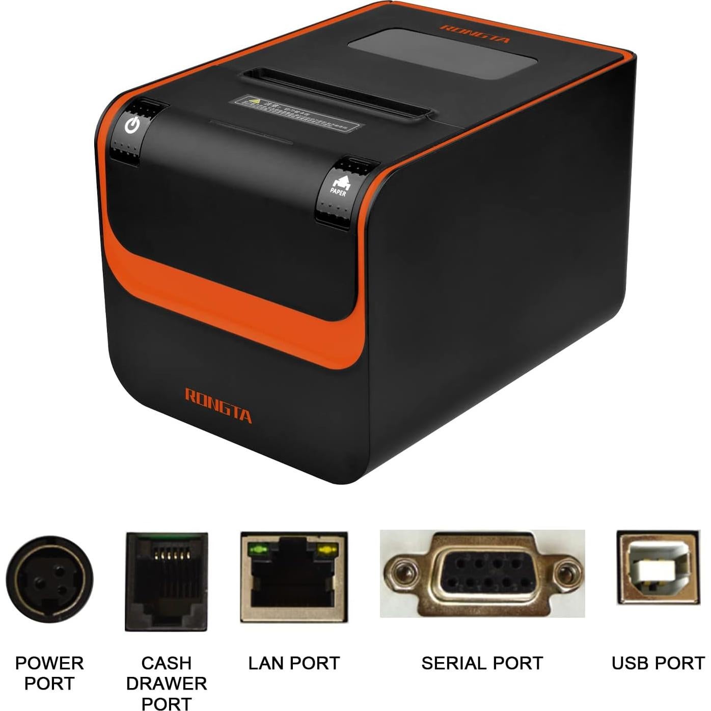 Impresora Térmica Rongta RP332 80mm USB Serial Ethernet