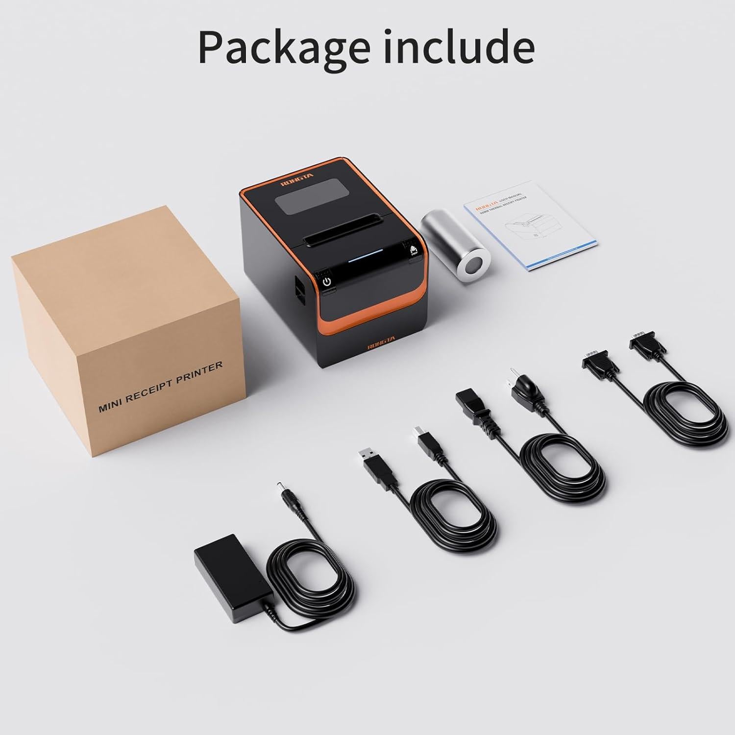 Impresora Térmica Rongta RP332 80mm USB Serial Ethernet