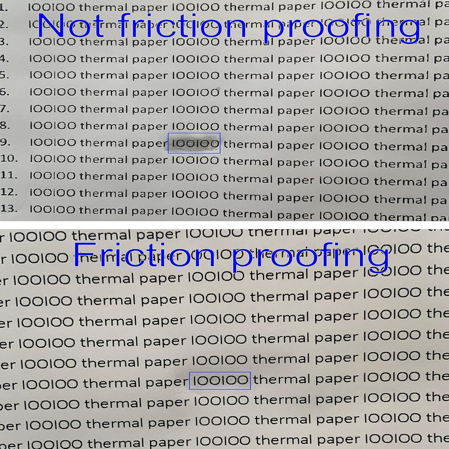 Papel térmico carta 200 páginas IOOIOO 21.6x27.9 cm libre de BPA