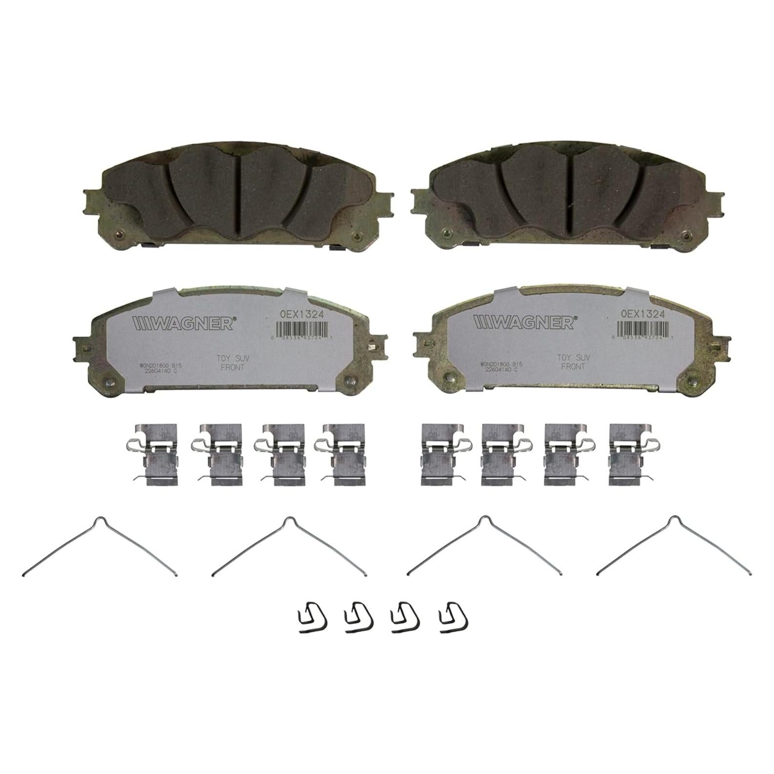 Pastillas de Freno Cerámicas Wagner OEX1324 para Camiones y SUV