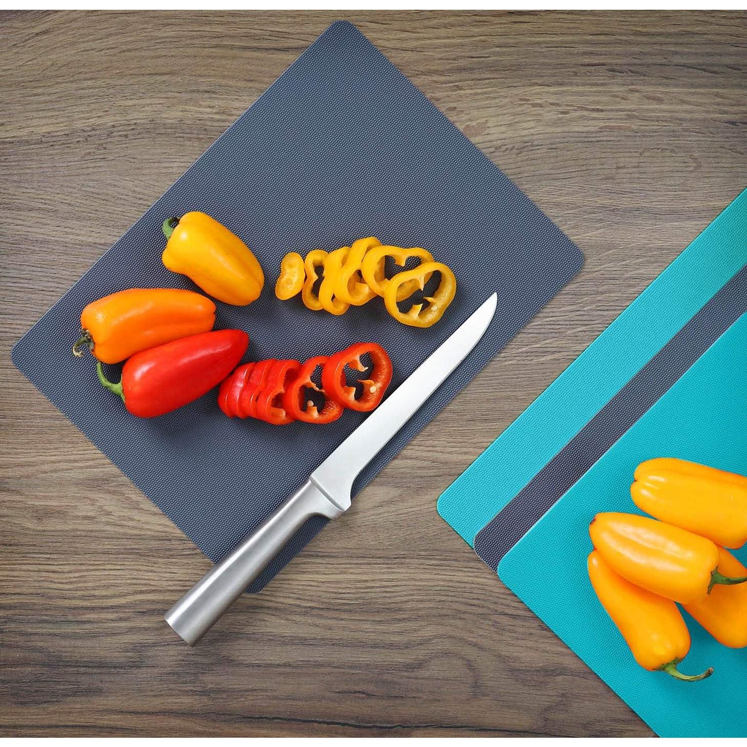 Set de 4 Tableros de Corte Flexibles Dexas 27.94x20.32cm Antideslizantes