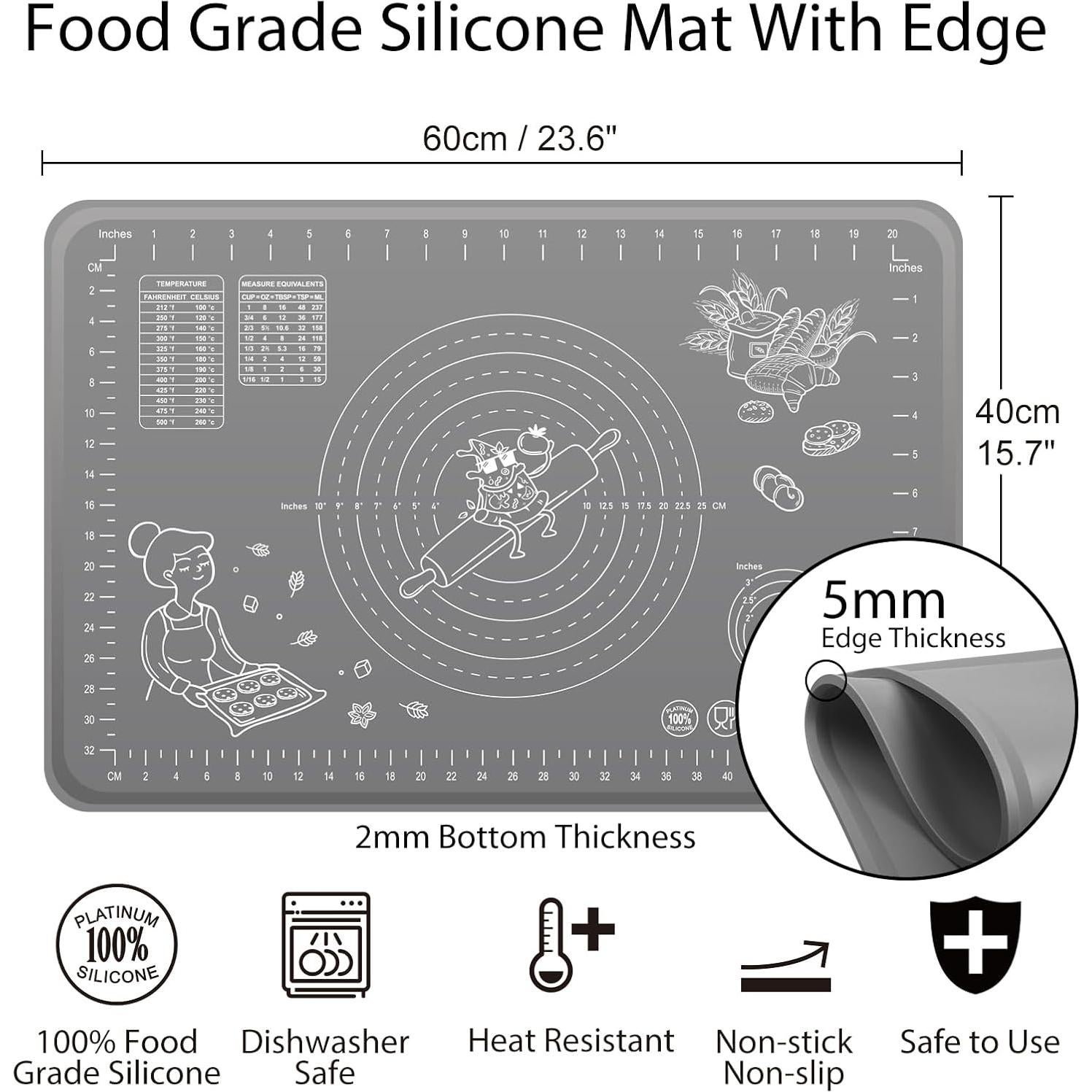 Alfombrilla de Silicona ULTRAKENO 61x41 cm Antiadherente