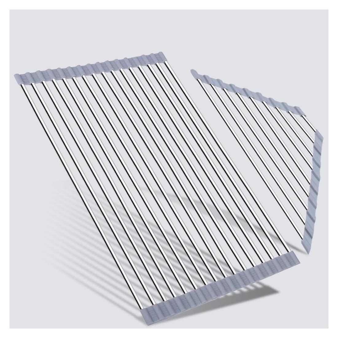 Escurridor de Platos Plegable Triangular ALIMART Acero Inoxidable