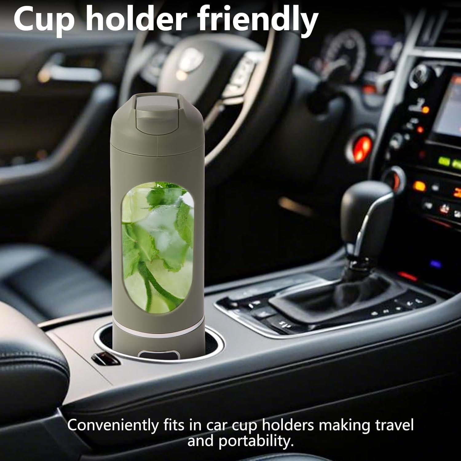 Licuadora Personal Portátil AOVSTVES 450ml USB Verde