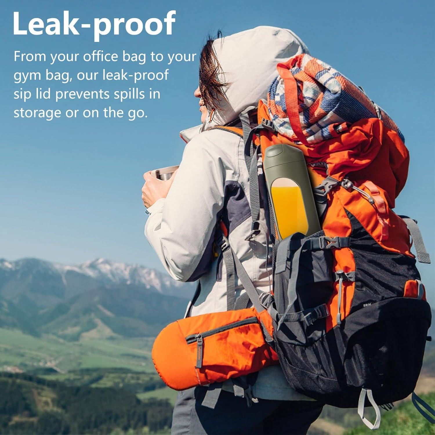 Licuadora Personal Portátil AOVSTVES 450ml USB Verde