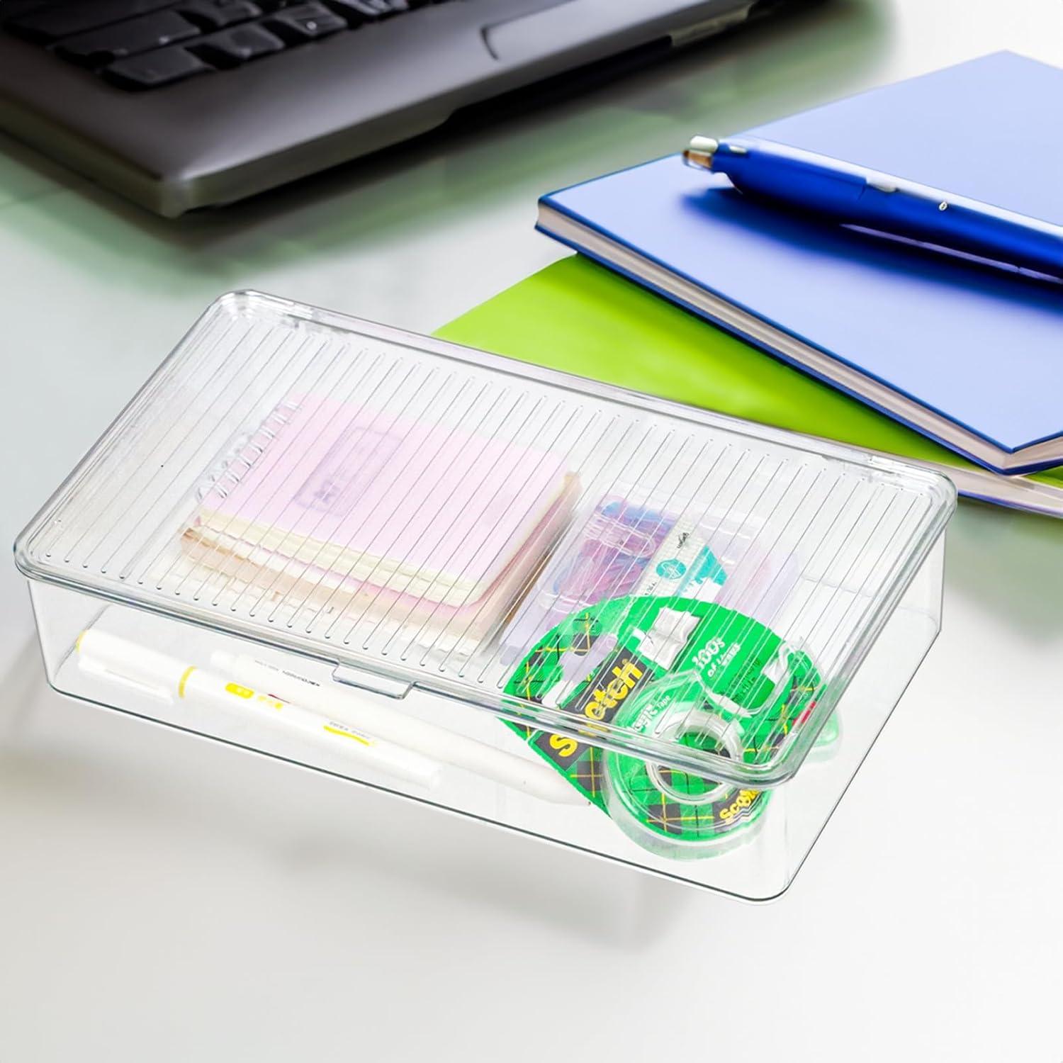 Contenedor de Almacenamiento ZEXALOR Pequeño Transparente 448g