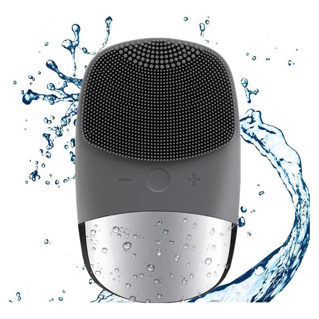 Cepillo Facial Limpiador MEGAN Eléctrico Silicona IPX7 3 en 1