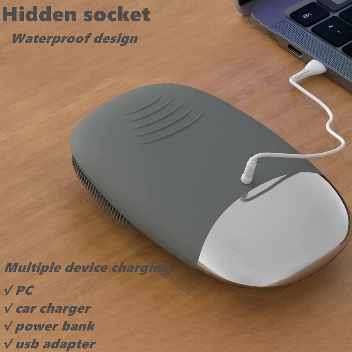 Cepillo Facial Limpiador MEGAN Eléctrico Silicona IPX7 3 en 1