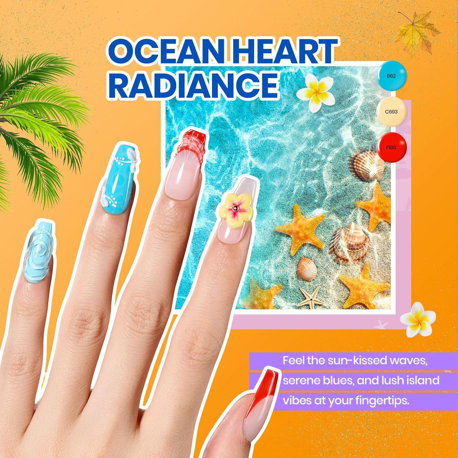 Juego de Esmalte de Uñas en Gel Beetles 44 PCS Otoño Nude Burdeos