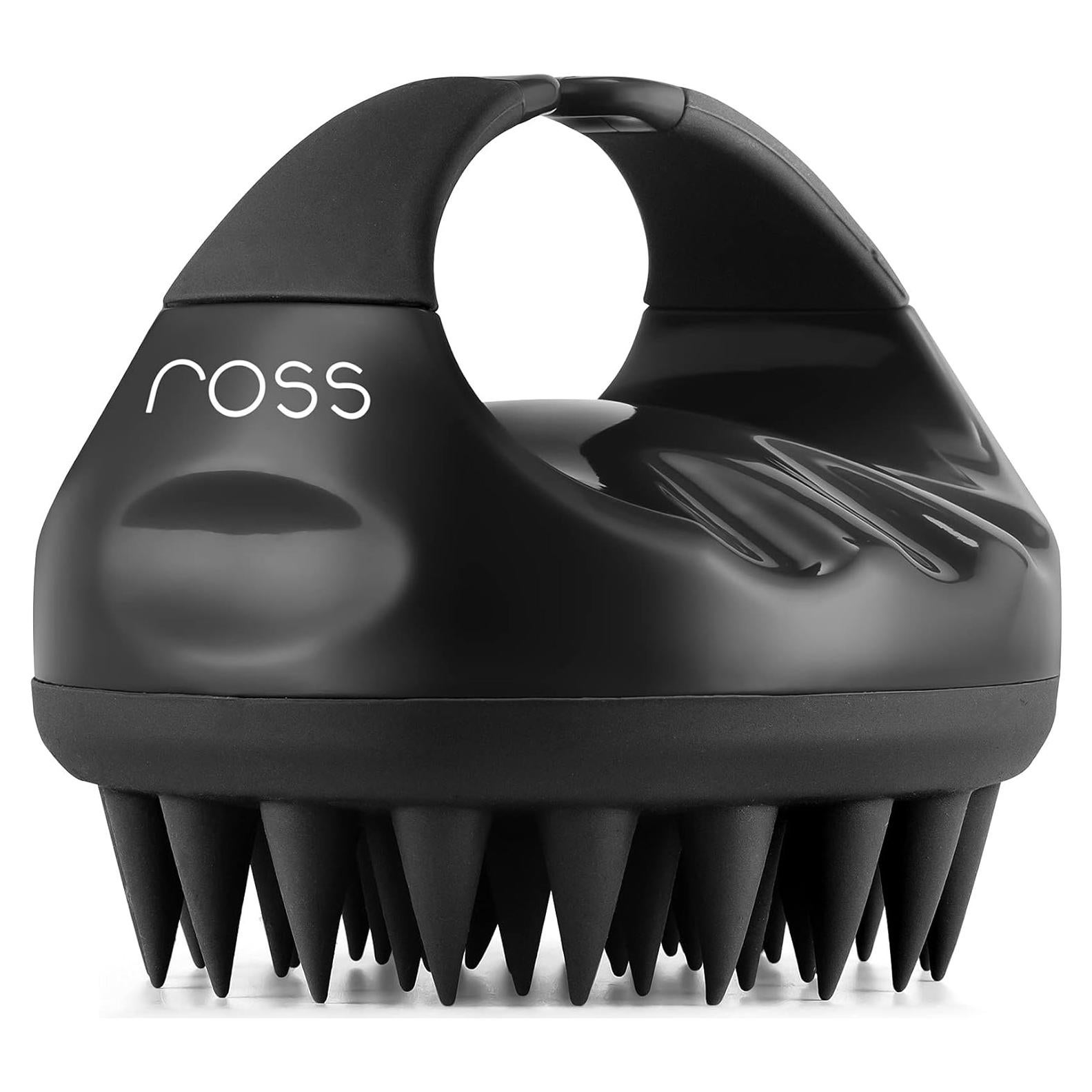 Cepillo Masajeador de Cuero Cabelludo Ross con Cerdas de Silicona