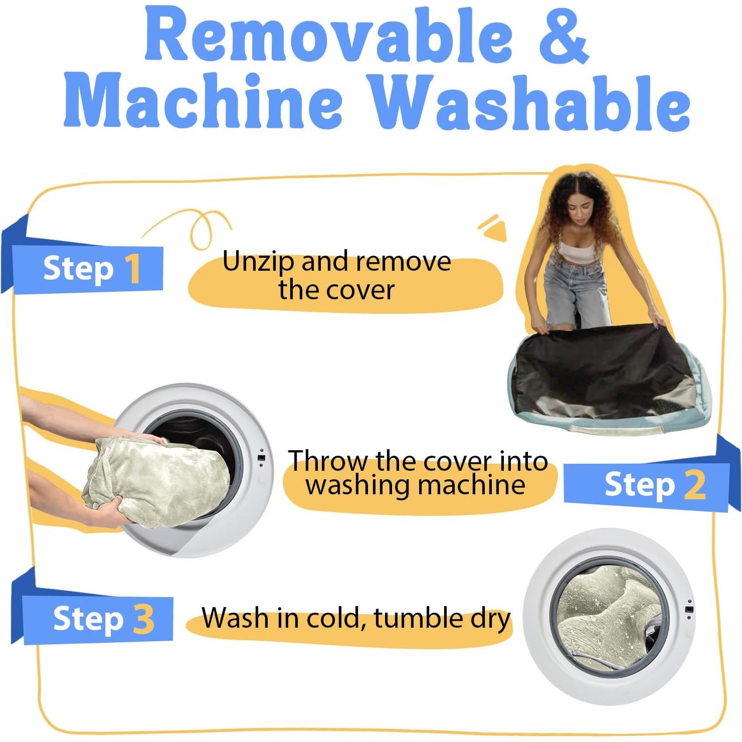 Cama Ortopédica Jumbo Chez Paw para Perros Grandes - Lavable