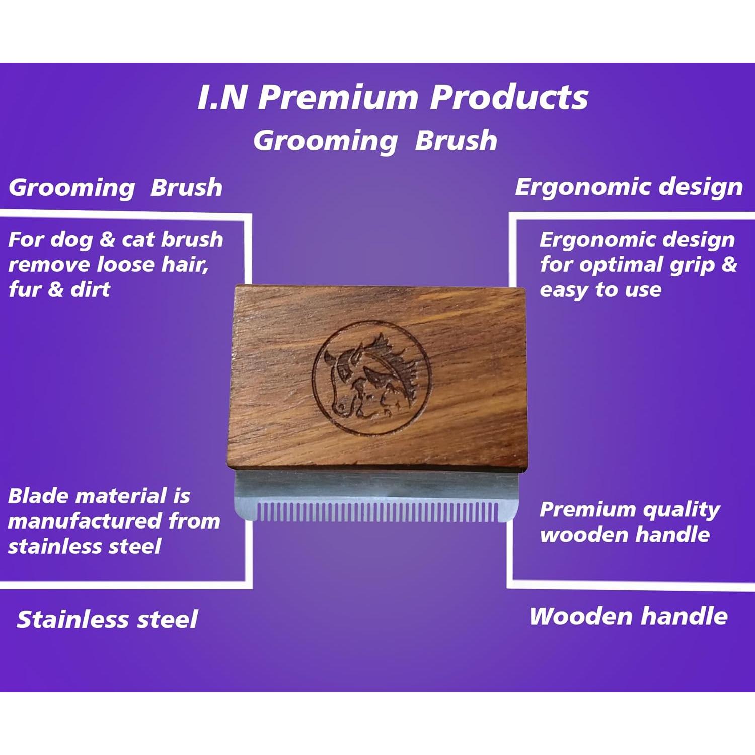 Cepillo Deshedding I.N Premium para Perros y Gatos 5cm