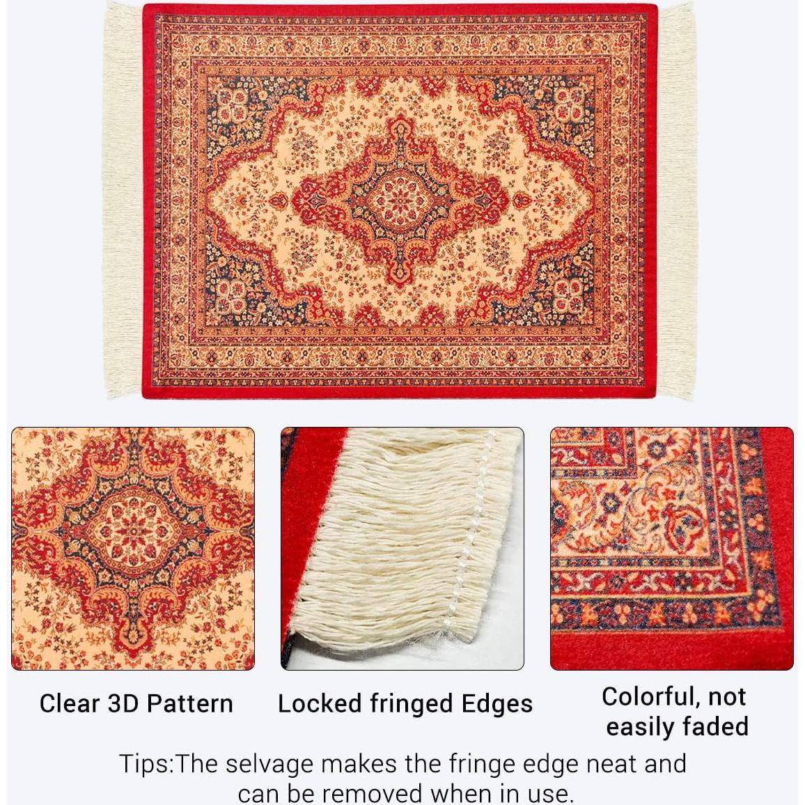 Alfombrilla de Ratón Persa Vintage NONSOMPLE 25.4x17.8cm