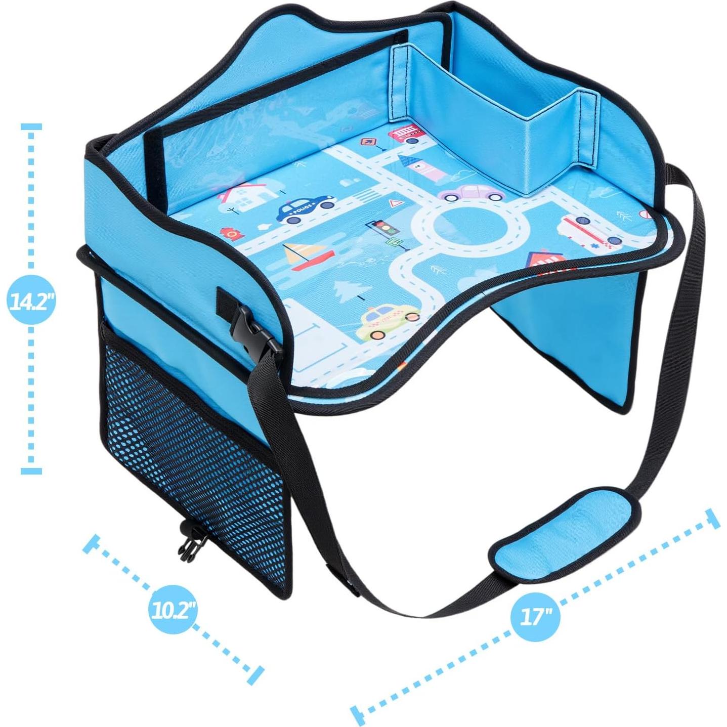 Bandeja de Viaje OUOZZZ para Niños - Mesa Antideslizante 40x30cm