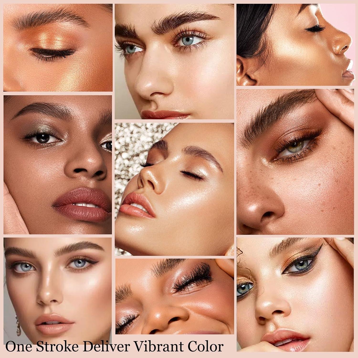 Lápiz de Sombra de Ojos Crema Wavuketu 10# Hipoalergénico