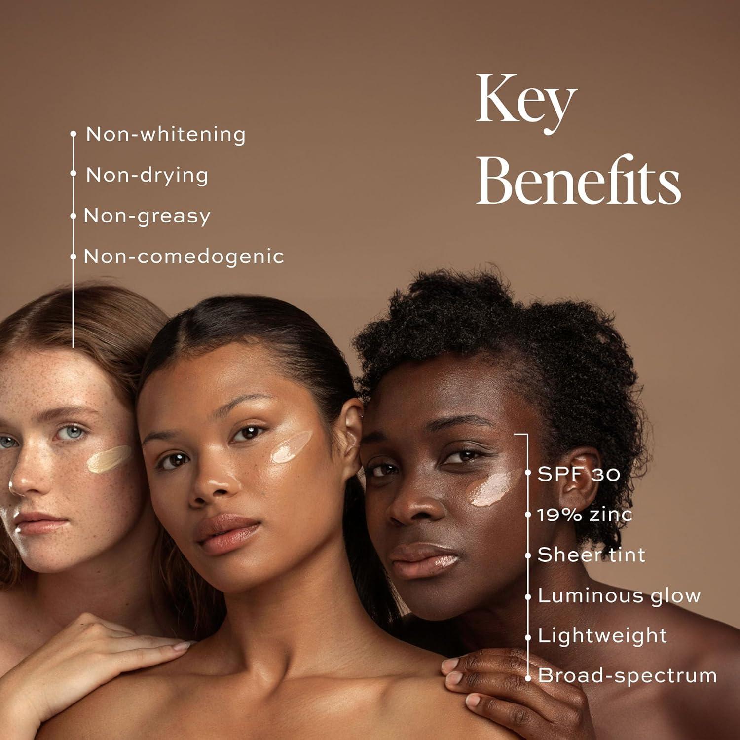 Protector Solar Facial DIME Beauty Tinted Glow SPF 30 50g