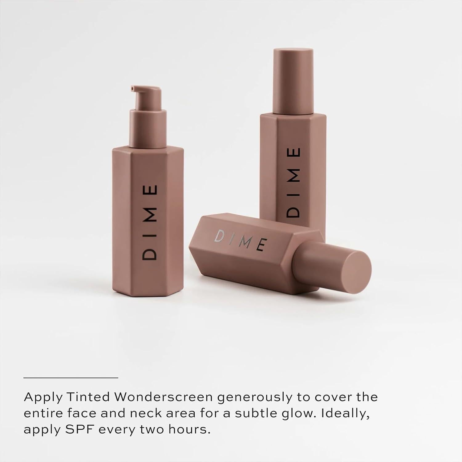 Protector Solar Facial DIME Beauty Tinted Glow SPF 30 50g