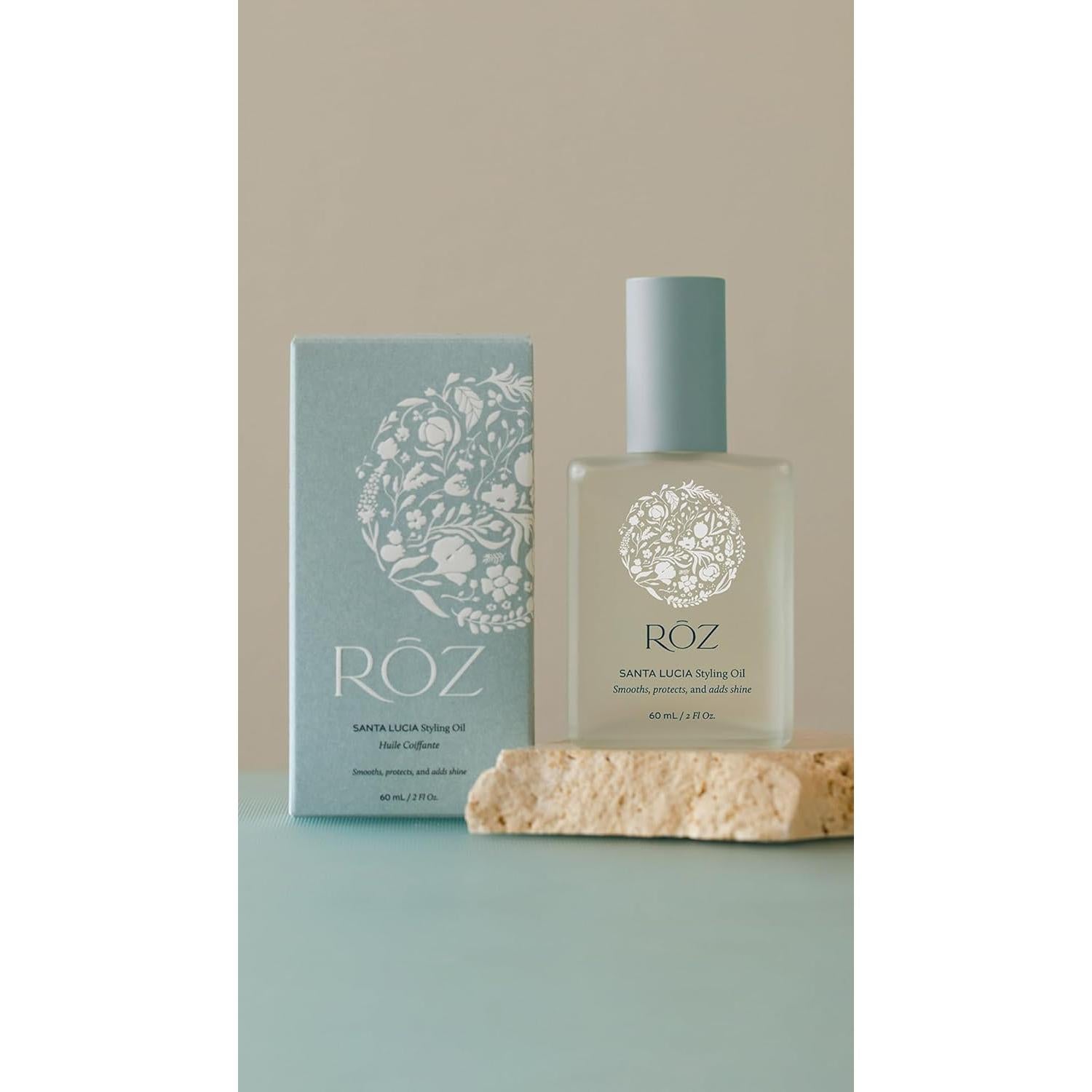 Aceite para Estilizar RōZ - 60 ml, Vegano, Control de Frizz