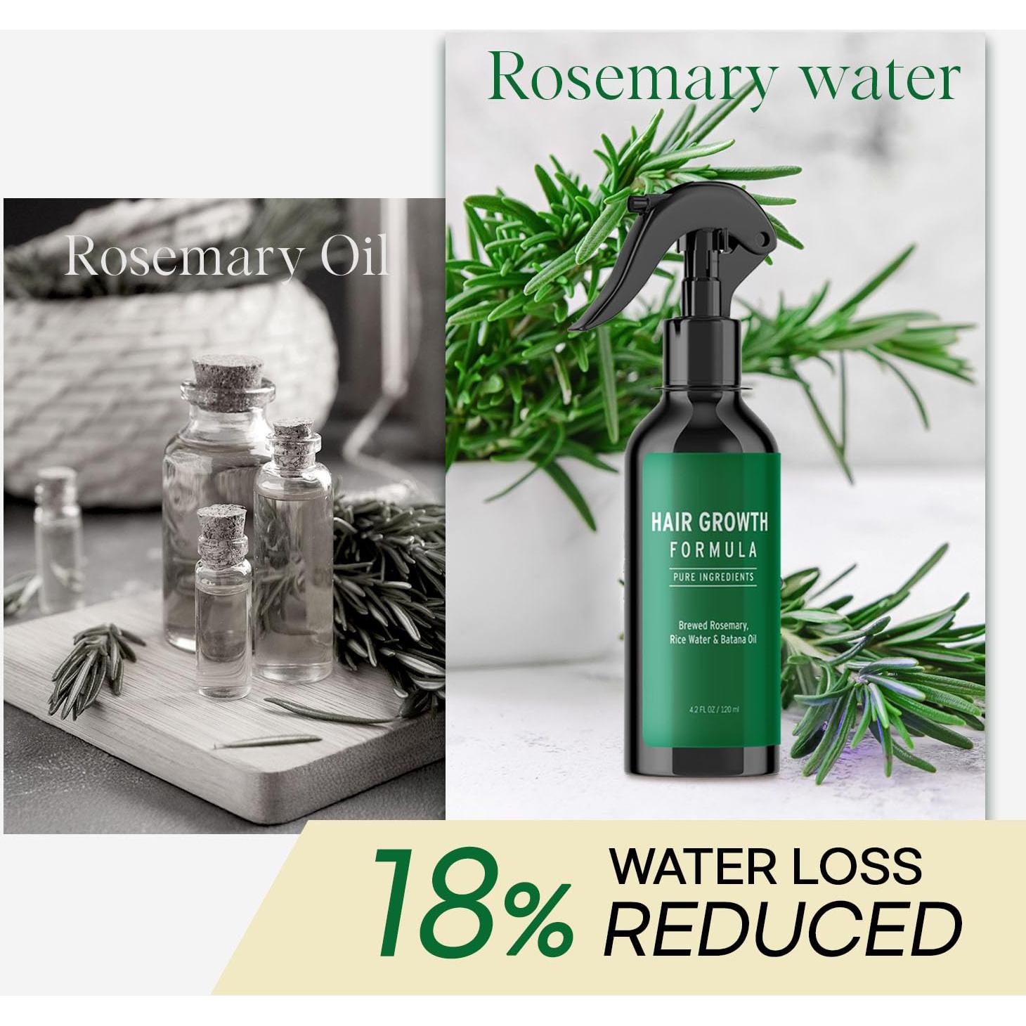 Spray de Agua de Romero Aemerry 124 ml - Crecimiento Cabello