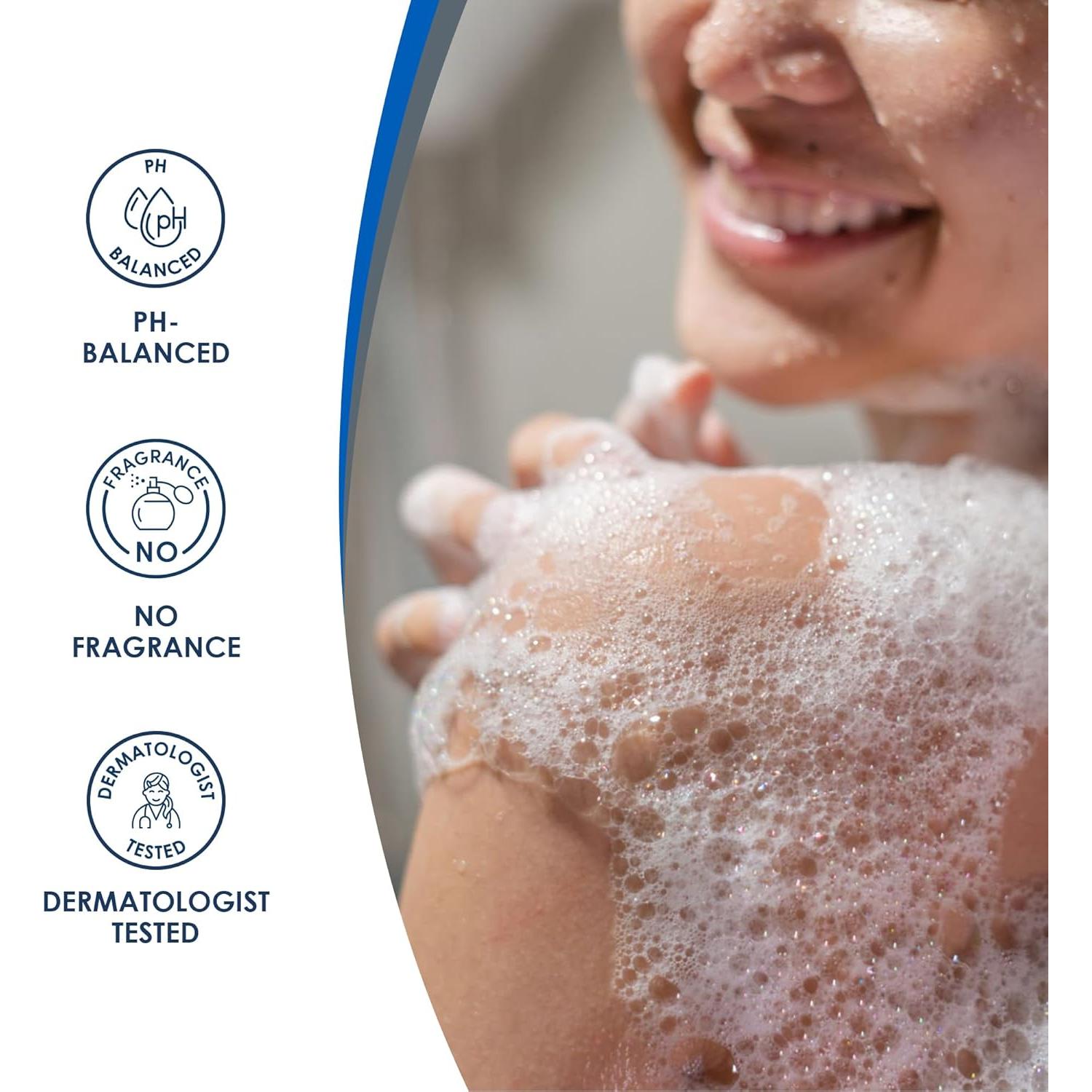 Jabón Corporal Suave Vanicream 354 ml para Piel Sensible