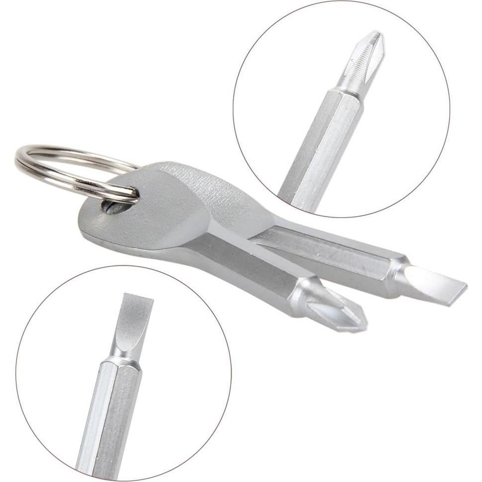 Juego de Destornilladores Portátiles Armear 4PCS Acero Inoxidable