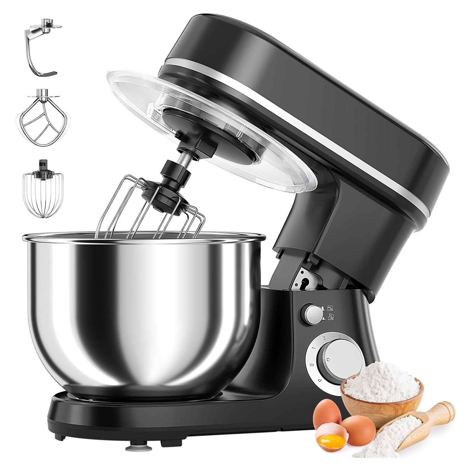 Batidora de pie EQTLVFH 800W 5.3QT 6 velocidades - Negro